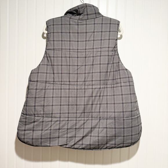 Torrid Active Stretch Nylon Lightweight Plaid Vest Plus Size 3X - Picture 6 of 6